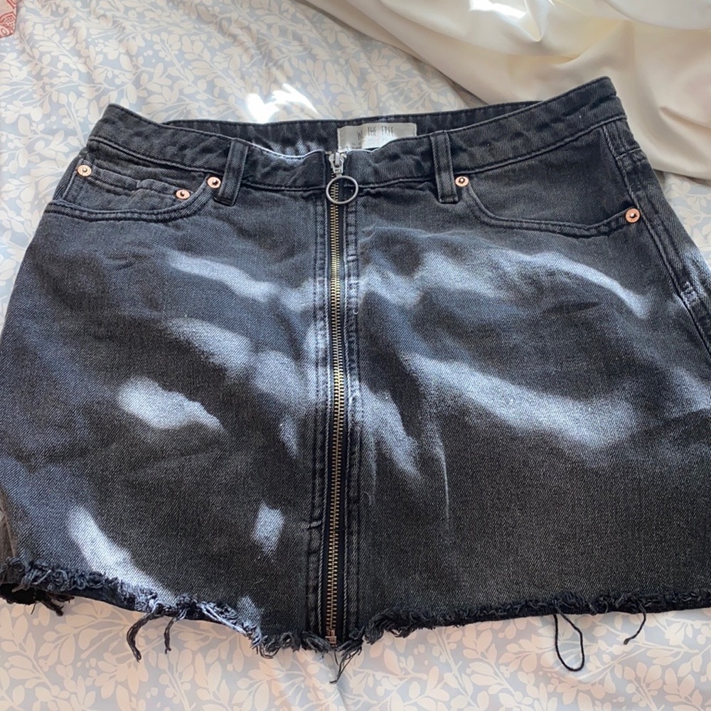 We the free Jean skirt